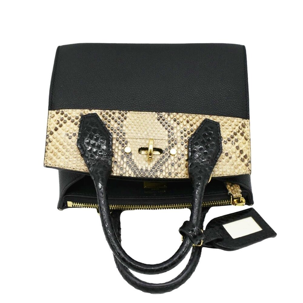 Louis Vuitton City Steamer Python Leather Tote Ba… - image 5